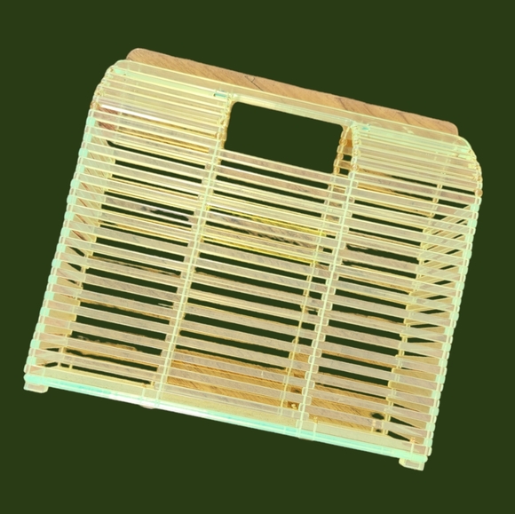 Neon acrylic handbag - Picture 2 of 6